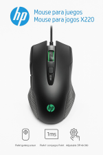 HP X220 – Souris Gaming Filaire