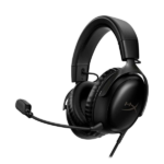HyperX Cloud III Noir – Casque Gaming Filaire, DTS Spatial Audio, Haut-parleurs 53 mm, Micro Antibruit, Multiplateforme – Image 2
